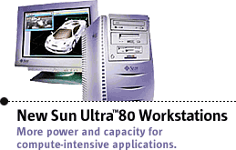 New Sun Ultra[tm] 80 Workstations